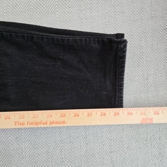 Nat Nast Jeans Men's 34x30 Black Straight Baggy Loose Skater Goth Grunge Emo Y2K - Picture 6 of 16